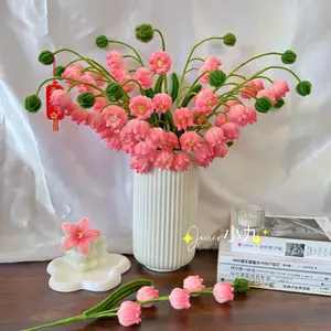 Linglan plush flower stick material, suitable for DIY handmade product production