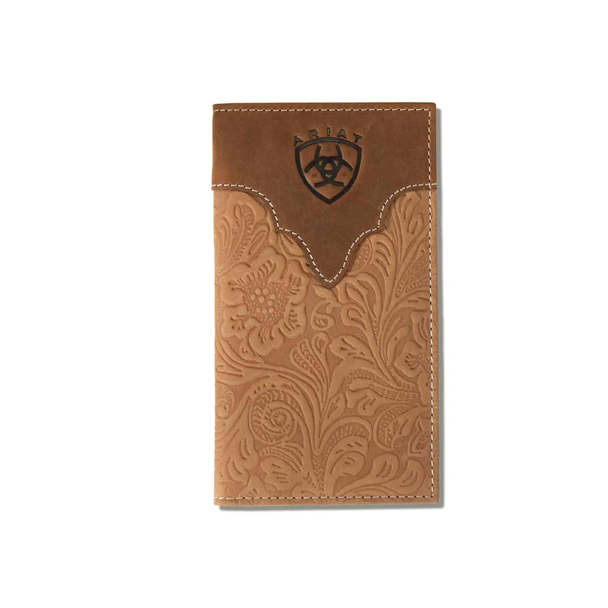 Men's Tooled Leather Rodeo Wallet Men's Tooled Leather Rodeo Wallet
