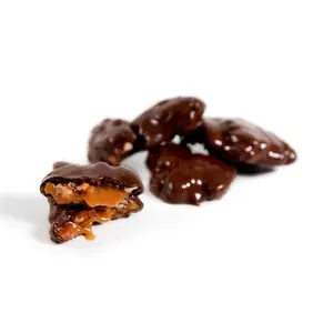 Dark Chocolate Pecan Puddles Dark Chocolate Pecan Puddles