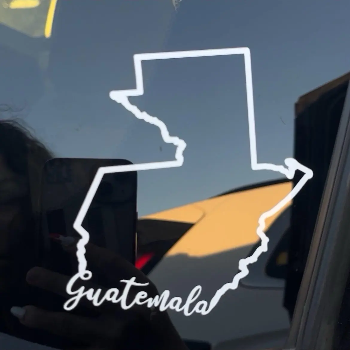 Guatemala car decal Guatemala car decal