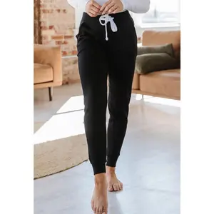 Black slim fit jogger