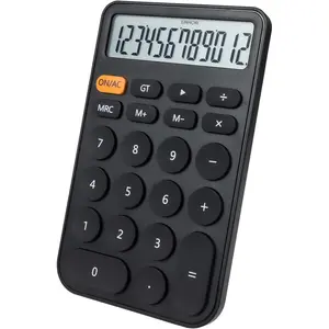 Standard Calculator 12 Digit,Desktop Large Display and Buttons,Calculator with Large LCD Display for Office,School, Home & Business Use,Automatic Sleep,with