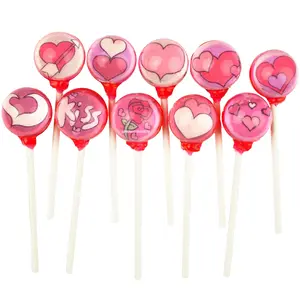 Lovely Hearts Collection Picture Lollipops (10 Designs)