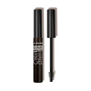 L.A. Colors Browie Wowie Tinted Brow Gel Dark Brown - Enhance Your Eyebrows with Precision and Style