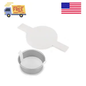 8 Inch Parchment Paper Rounds, Set of 100, Non Stick Baking Parchment Circles