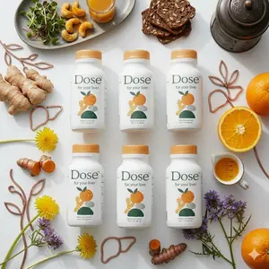 Dose for Your Liver 2oz Natural Drink, Curcumin and Dandelion Blend for Liver Support and Daily Balance, Herbal Wellness Beverage, Gift for Her or Him, 2025