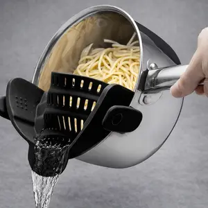 ᴄᴏᴏᴋʟᴇɴᴄᴇ™ - Pasta Strainer Clip-On for Pots and Pans