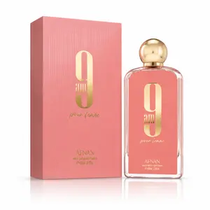 9 AM Pour Femme by AFNAN Eau de Parfum 100ml | Long Lasting Floral Fruity Perfume for Women| Long Lasting