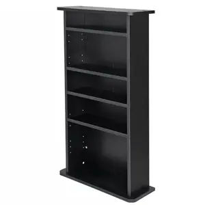Multimedia Storage Cabinet - Movie Tower Stand & CD/DVD Media Organizer