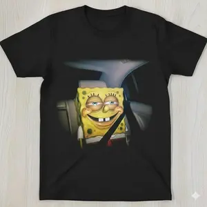 [SALE UP TO 30%] Spongebob Squarepants 3.0 T-Shirts Unisex All Sizes, Funny Graphic Cartoon Tee, Retro Meme Style Top Unisex Crewneck Made Using 100% US Cotton, Design & Printed In The USA