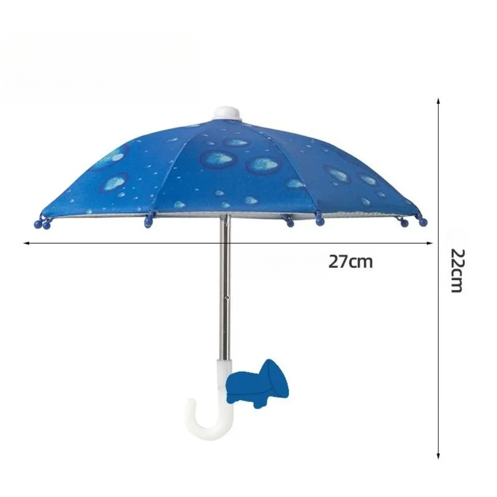 1pc Mini Mobile Phone Sunshade Umbrella Set, Outdoor Anti-Glare Portable Umbrella, with Accessories, Rain and Sun Protection 1pc Mini Mobile Phone Sunshade Umbrella Set, Outdoor Anti-Glare Portable Umbrella, with Accessories, Rain and Sun Protection