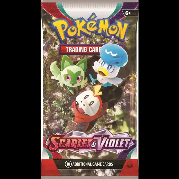 pokemon half booster boxes Pokemon Scarlet & Violet Base Set Half Booster Box (18 Packs) — EternaCards