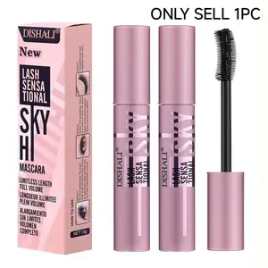 Volumizing Long Lash Mascara, Natural Look Essential, Waterproof Formula, Smudge-Proof, Long-Lasting Curl, Perfect for Daily Use