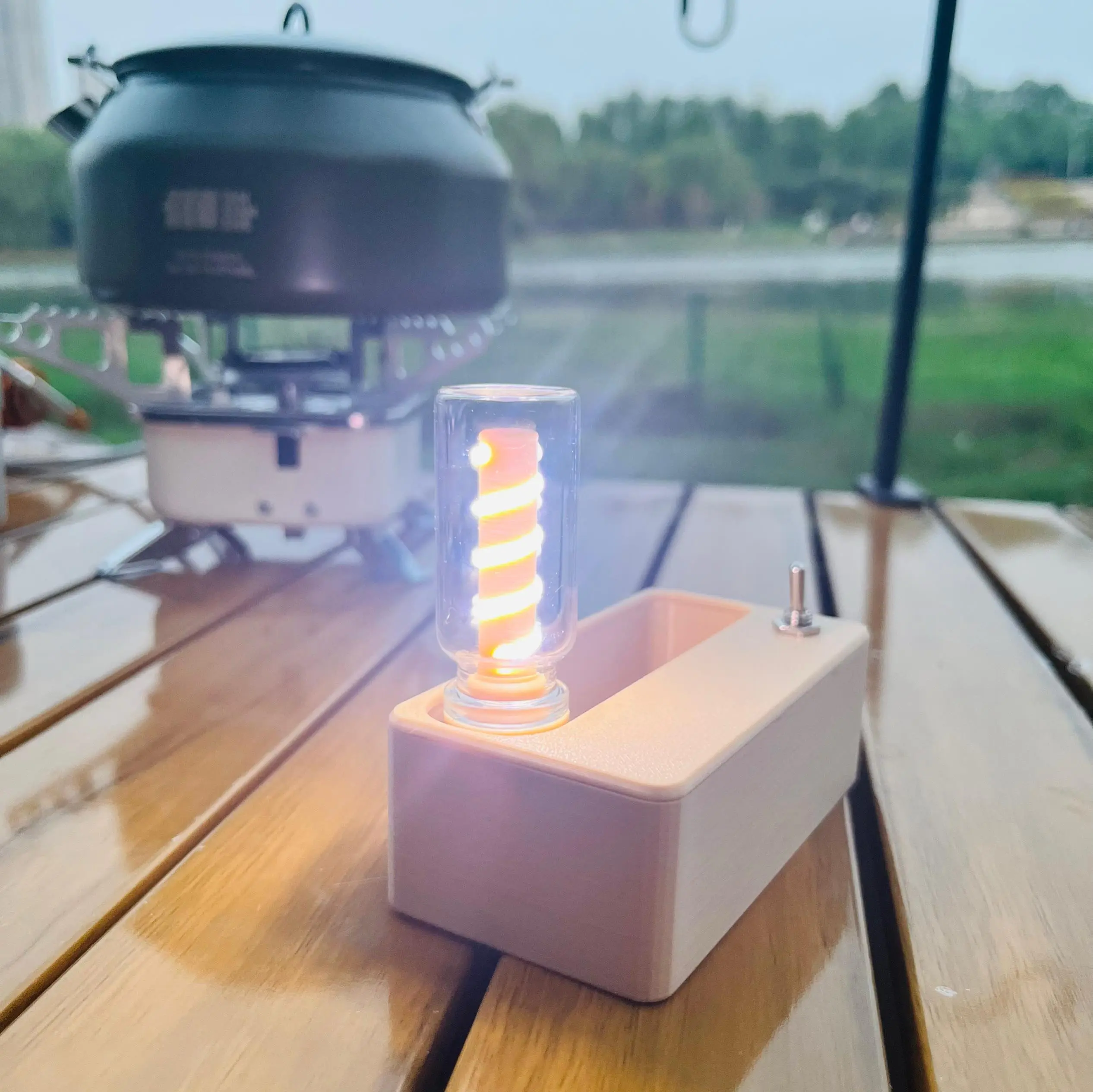Mechanical Small Pop-up Light in 6 Different Colors - Magnetic & 3D Printed