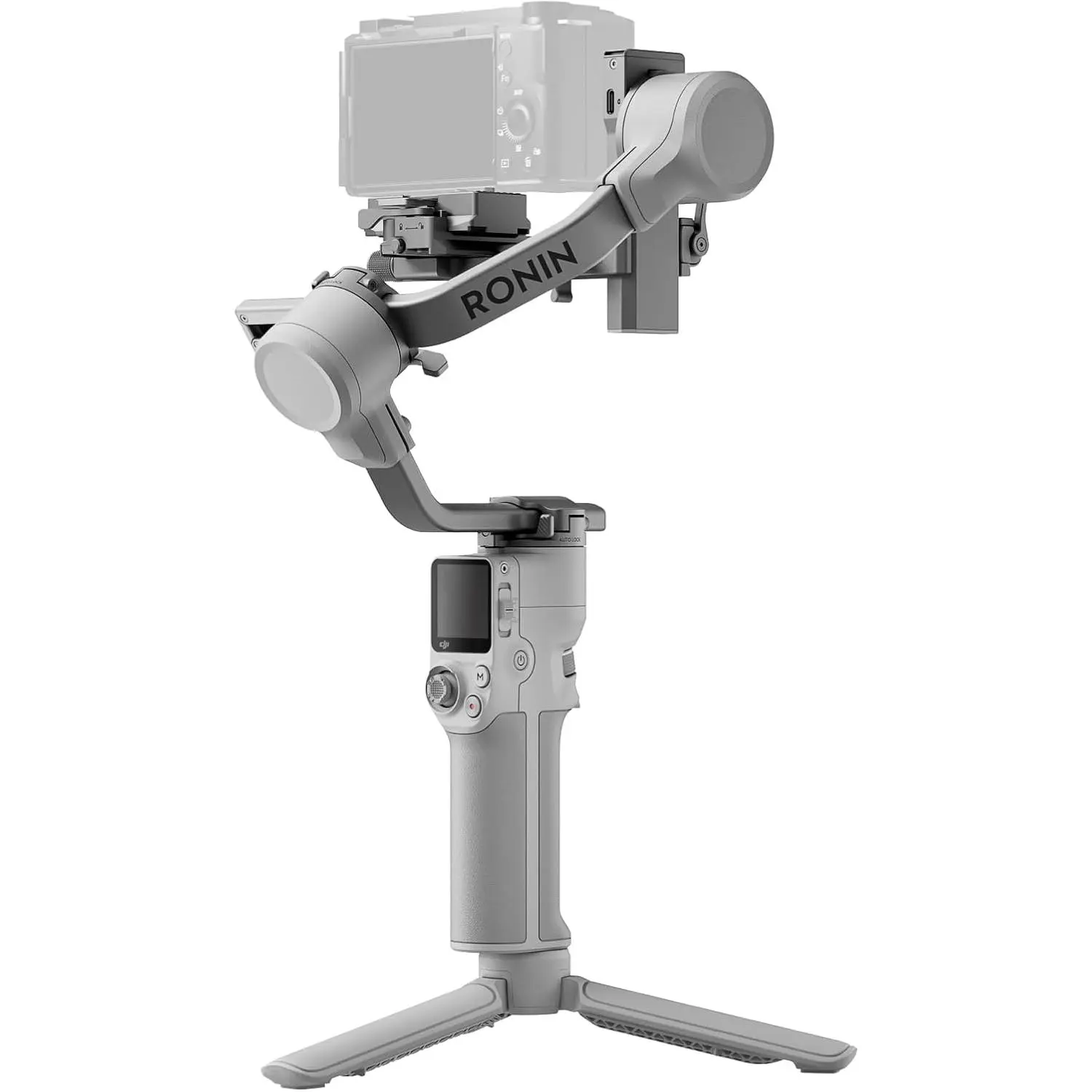 DJI RS 4 Mini, Gimbal Stabilizer for Camera, Canon/Sony/Nikon/Fujifilm | 3rd-Gen Native Vertical Shooting, 2nd-Gen Automated Axis Locks, Teflon Enhanced Balancing