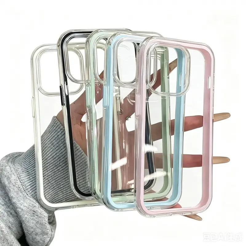 Premium TPU Plastic Smartphone Casing for iPhone 11/12/12 Pro/13/14/15/16/17, XR, Plus, Pro Max - Transparent Base, Trendy Vibrant IMD Design, Shockproof Drop Protection, Scratch Resistant, Flexible Mobile Phone Accessory
