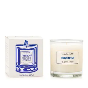 elizabeth W Small Batch Apothecary Tuberose Candle