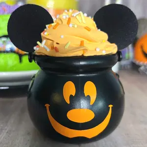 Faux frosting cauldron