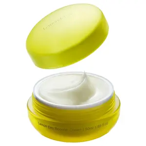 Lemonshot Exo:Booster Cream – Exosomes, Vegan Vitamin C Moisturizer with Jeju Lemon & 10 Vitamin Liposome – Hydrating Anti-Aging Cream for Even Skin Tone, Firming & Barrier Repair (1.69oz/50ml)