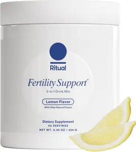 Ritual Myo-Inositol, NAC, CoQ10 Supplement for Women - 3-in-1 Drink-Mix with Studied Ingredients - Designed with an OB/GYN. - 60 Servings*
