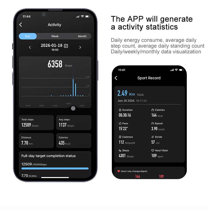 2026 New Fitness Tracker Ring - 5-7 Days Battery Life, Heart Rate & Sleep Monitor, Sports Watch Alternative for Men & Women , No Subscription ,ompatible with Android & iOS