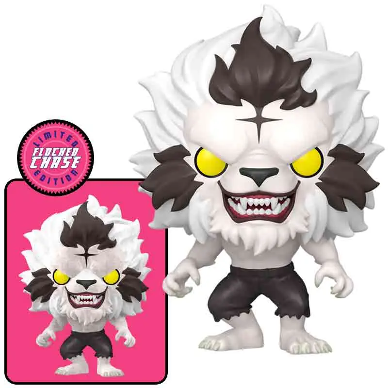 Funko Exclusive Solo Leveling Season 2 Baek Yoonho Silver Mane Flocked Chase Vinyl Figure #2273, Limited Edition Chase Collectible for Fans of Solo Leveling