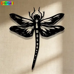 1pc Cute Dragonfly Metal Wall Art, Cute Dragonfly Statue Mural, Iron Craft, Perfect for Living Room, Garden, Zoo Corner Decor, Intricate Craftsmanship, Artistic Metalwork, Christmas Decor, Ideal Gift for Nature Lovers