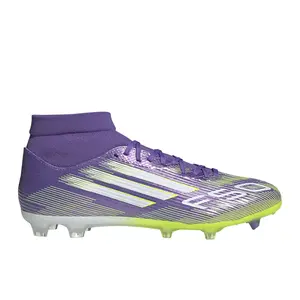 adidas Mens F50 League Mid Firm GroundMulti Ground Soccer Cleats  - Purple