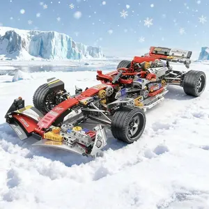 Trendy Player Desktop Aesthetic Collection Model Race Car Handmade DIY Puzzle Home Space Creative Decoration Unisex