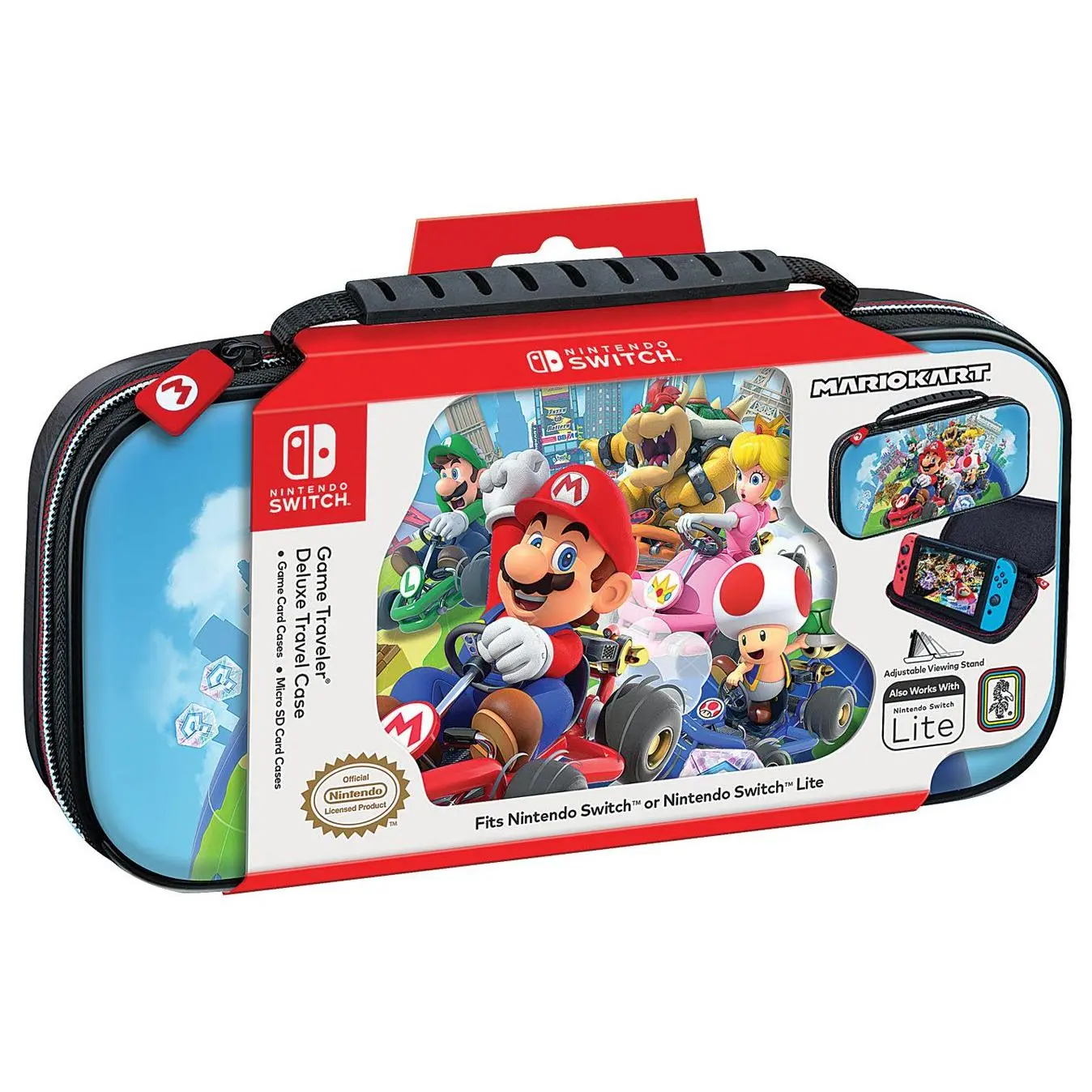 R.D.S Deluxe Mario Kart Travel Case - NintendoSwitch R.D.S Deluxe Mario Kart Travel Case - NintendoSwitch