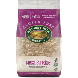 Nature's Path Organic Mesa Sunrise Cereal, 26.4 oz (Pack of 1), Flax Seeds, Quinoa, Amaranth, Gluten Free, Earth Friendly Packaging