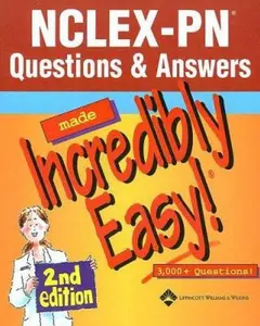USED-Nclex-pn Questions & Answers Made Incredibly Easy!: 3,000 + questions! (Incredibly Easy Series) by Springhouse (Paperback)