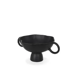 Radka Decorative Bowl - Matte Black