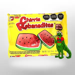 Candy Pop Hard Candy Watermelon covered in chili (Chirris)
