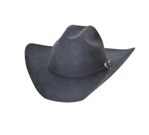 Bullhide Hat Unisex Kingman 4X Grey Premium Wool Western Cowboy Hat 0550GR