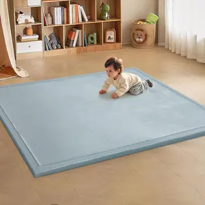 Extra Thick 1.3 Inch  Play Mat, 74 * 50 Inch  Floor Mat Memory  Playpen Pad for , , , Playmat Crawling Cushion Activity Playmat for Indoor & Outdoor