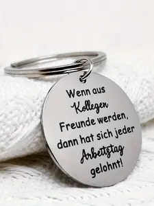 A Keychain Gift In German For A Colleague