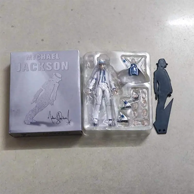 Michael Jackson Smooth Criminal Moonwalk Action Figure Model Toys Michael Jackson Mj Thriller Joint Movable Christmas Gift