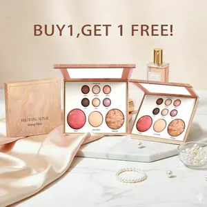 BUY1,GET 1 FREE! Makeup PaletteMulti-Use Cosmetic Set Highlighter EyeshadowContour Blush Suitable for Any Makeup LookZodiac Makeup Palette bronze eye shadowpowder underground makeuppallette fantalframe basic canvas ph pale skin makeup transition palette