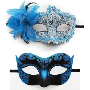 Masquerade mask for women men couple venetian masks vintage mask for halloween costume mardi gras party ball prom