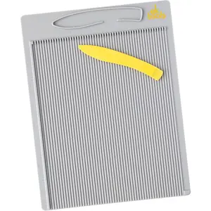 Mini Scoring Board 7.5"x9.75" with Bone Folder, Scoreboard for Paper Crafting for Making Envelopes Cards Precision Photos and More