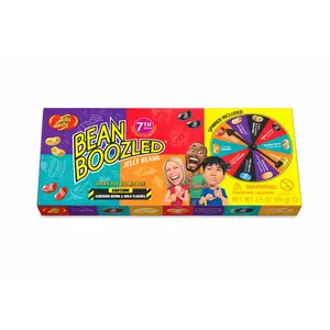 Jelly Belly BeanBoozled 7th Edition Jelly Beans Spinner Box 3.5oz – Weird & Wild Flavor Challenge