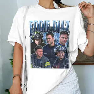 Eddie Diaz Shirt, Vintage Eddie Diaz Sweatshirt, 911 TV Show Shirt, Movie Lovers Shirt Gift