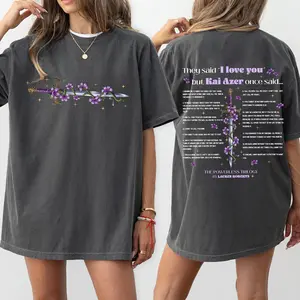 Vintage Kai Azer I Love You In Powerless Shirt, Kai Azer Powerless, Valentine Gift Sweatshirt Hoodie, Classic Fashion, Fits Every Occasion