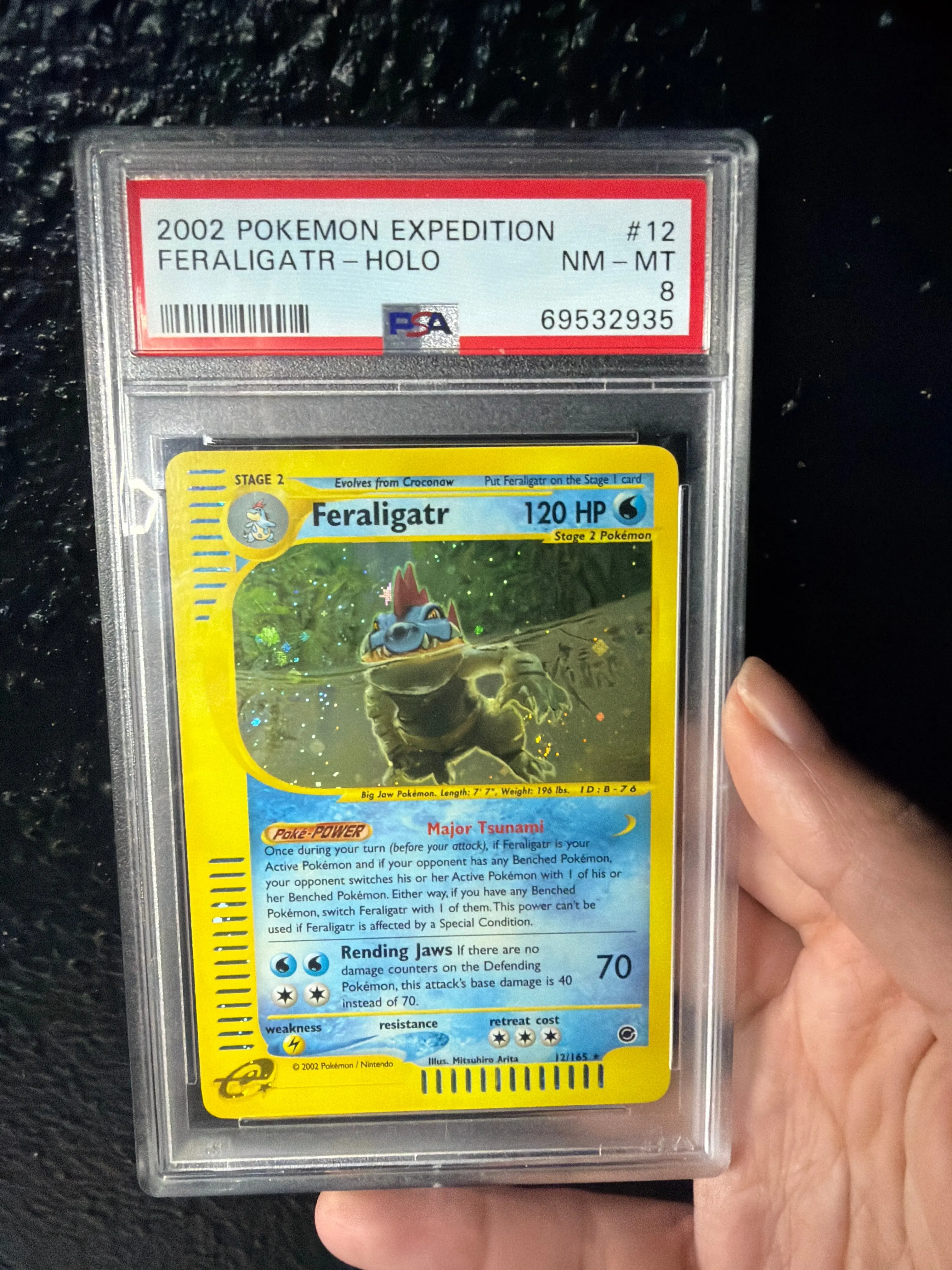 Feraligatr PSA 8 Slab