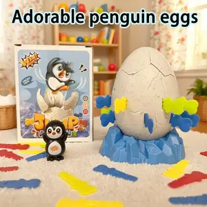 Prank Penguin Eggs Fun Toy, Sword Inserting Creative Pirate Bucket Game, Multi-Player Interactive Game, Suitable for Halloween And Thanksgiving Gifts