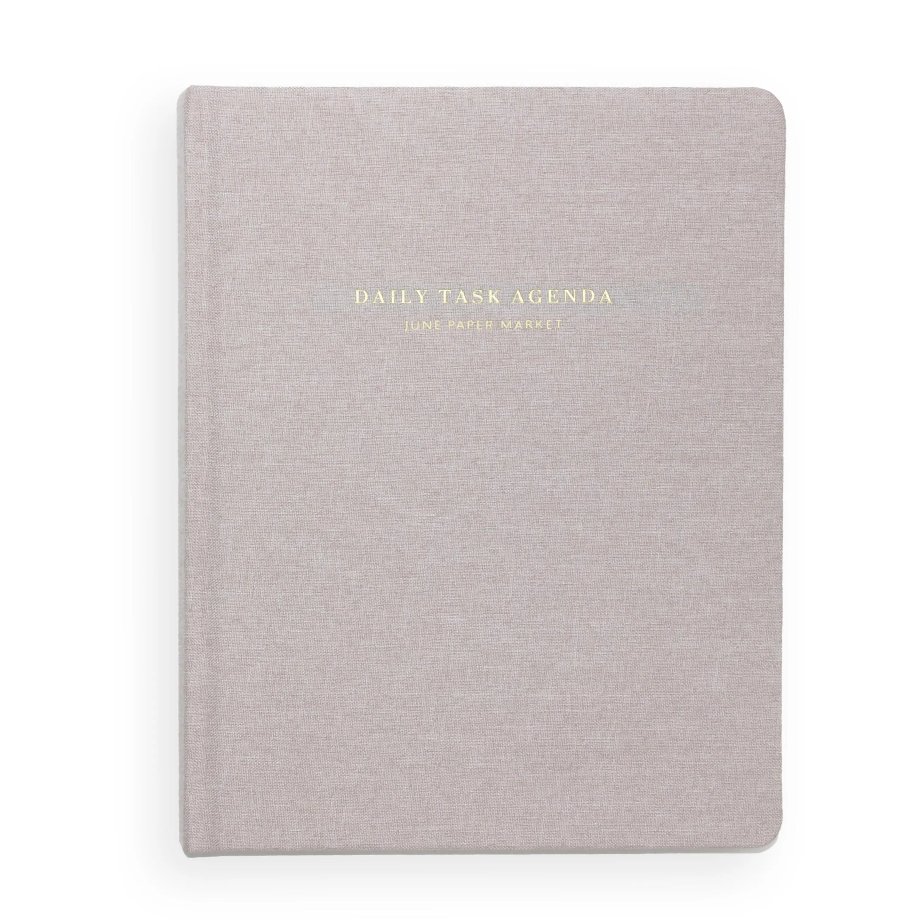 Undated Daily Planner for Organizing Your Schedule - 6 Months of Hourly & Daily Planning Pages