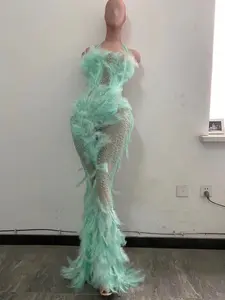 Baby Green Queen dress ship same day