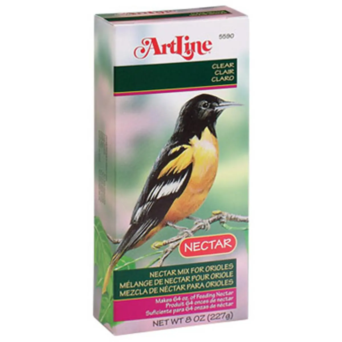 Woodlink WL5590 Oriole Nectar Powder, 8 oz (0.5 lbs), 1.3x2.8x6 in Bird Feeding Supply for Bird Owners