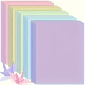 Mixed Soft Color Card Paper, 8.3 X 11.7 Inches, 25/50/75/100 Sheets, Thick, Ideal for Birthday Gifts, Scrapbooking, Card Making, DIY Crafts